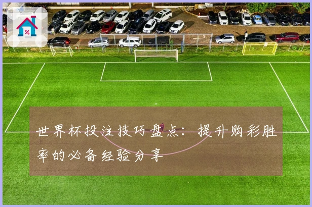 世界杯投注技巧盘点：提升购彩胜率的必备经验分享