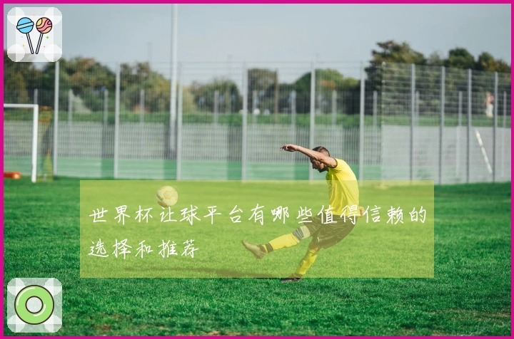 世界杯让球平台有哪些值得信赖的选择和推荐
